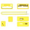 1/2Pcs Silicone Protective Case for Kodak CHARMERA Keychain Camera Digicam Cover with Lanyard Scratch-Resistant Soft Sleeve Case