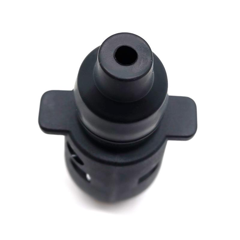 Europäische 7-Pin Nylon-Steckdose mit Gummipolster für Wohnmobil-Anhänger