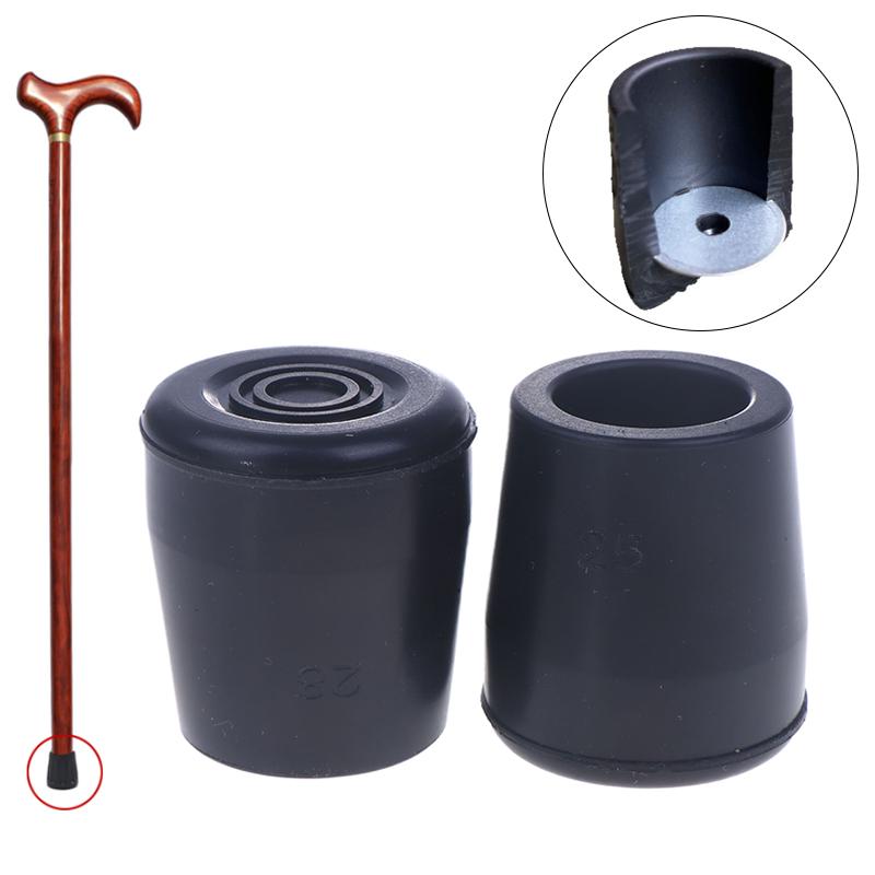 1Pcs Walking Stick Crutch Cane Bottom Pads Cover Protector Climbing Hiking Trekking Pole Tip Replacement Cane Tips Nonskid