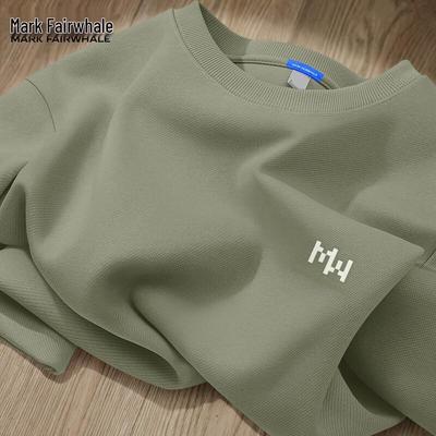 Mark Fairwhale Men's Casual Crewneck Sweatshirt
