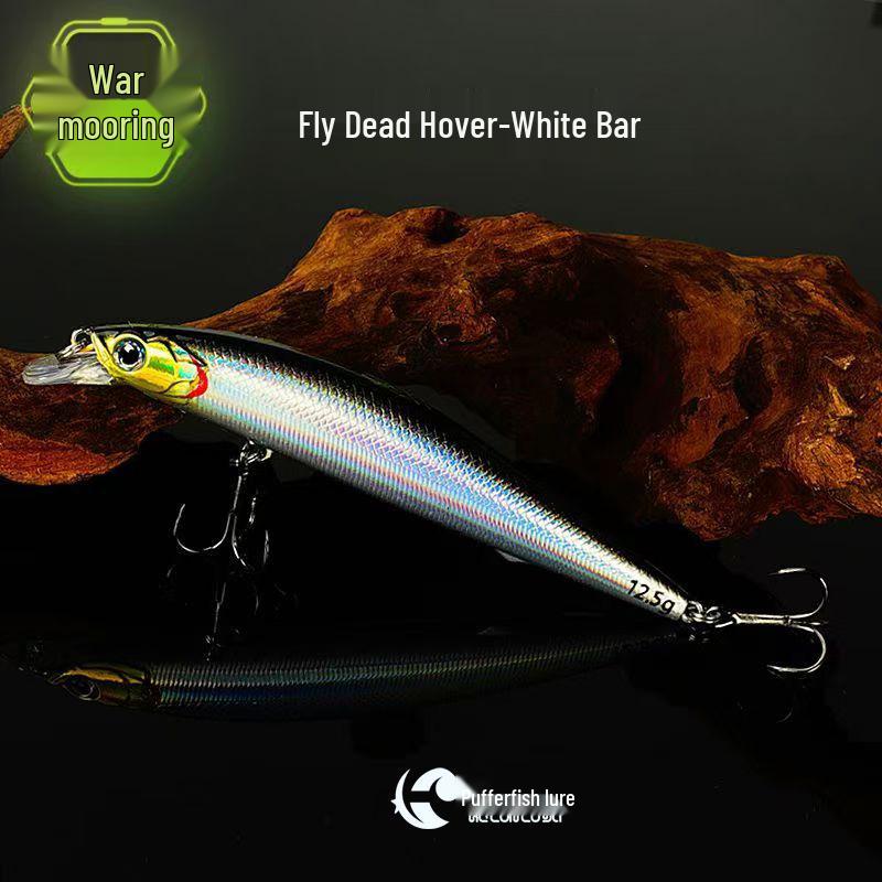 

Дальнобойная колеблющаяся приманка минноу для пресноводной рыбалки 12.5g [10.5cm]