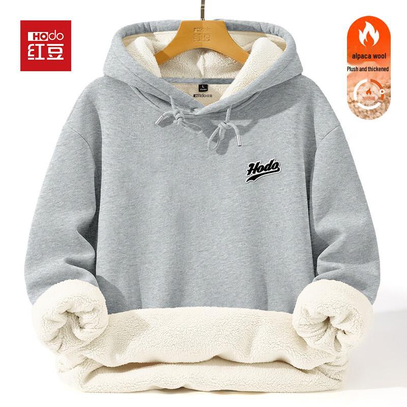 Hodo Men s Structured Alpaca Fleece Lined Hoodie 5XL