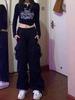 Women's Retro Hip Hop Wide-Leg Workwear Pants
