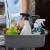 Cleaning Supplies Box,Large Plastic Cleaning Supplies Storage Box With Handle,Cleaning Bucket,Household Shower Handbag