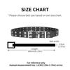 1Pc Women's Belt Large size Double Hole Men Belts Punk Hip Hop Rock Subculture Belts Punch Free Belt for Men and Women