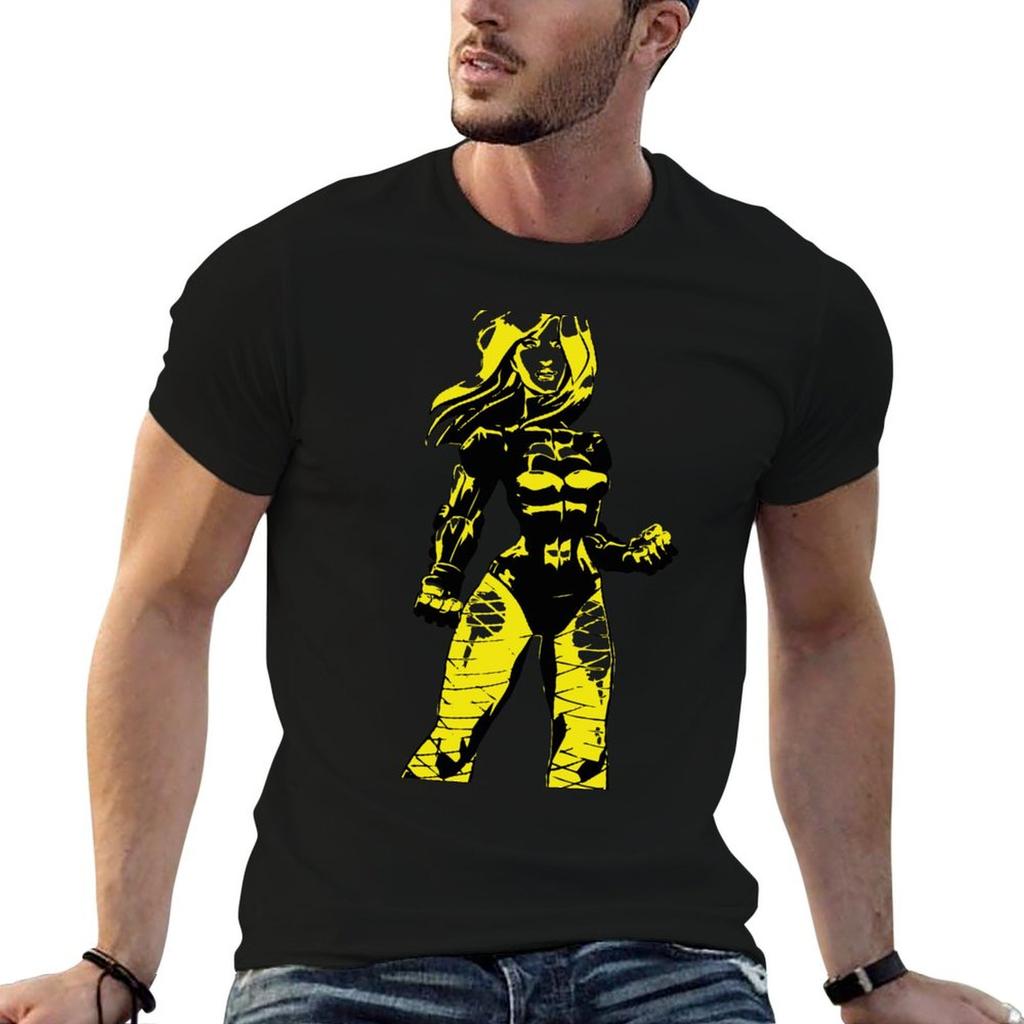 Black Canary Tshirt Breathable Sportswear Tshirt For Men