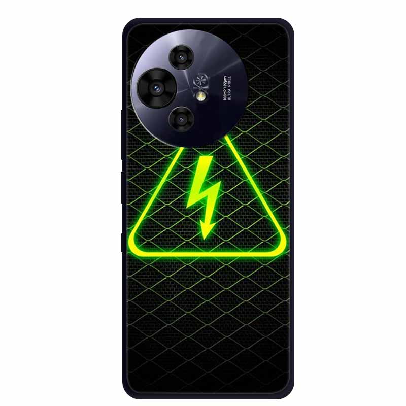 Coque For TCL 50 Pro NxtPaper 5G Case Shockproof Black Silicone Soft TPU Back Cover For TCL 50 Pro NxtPaper Phone Case Cartoon