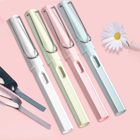 12 ks Přenosná smazatelná bezinkoustová tužka Věčné tužky s 12 ks Vyměnitelnými hroty pro psaní a umělecké skicování