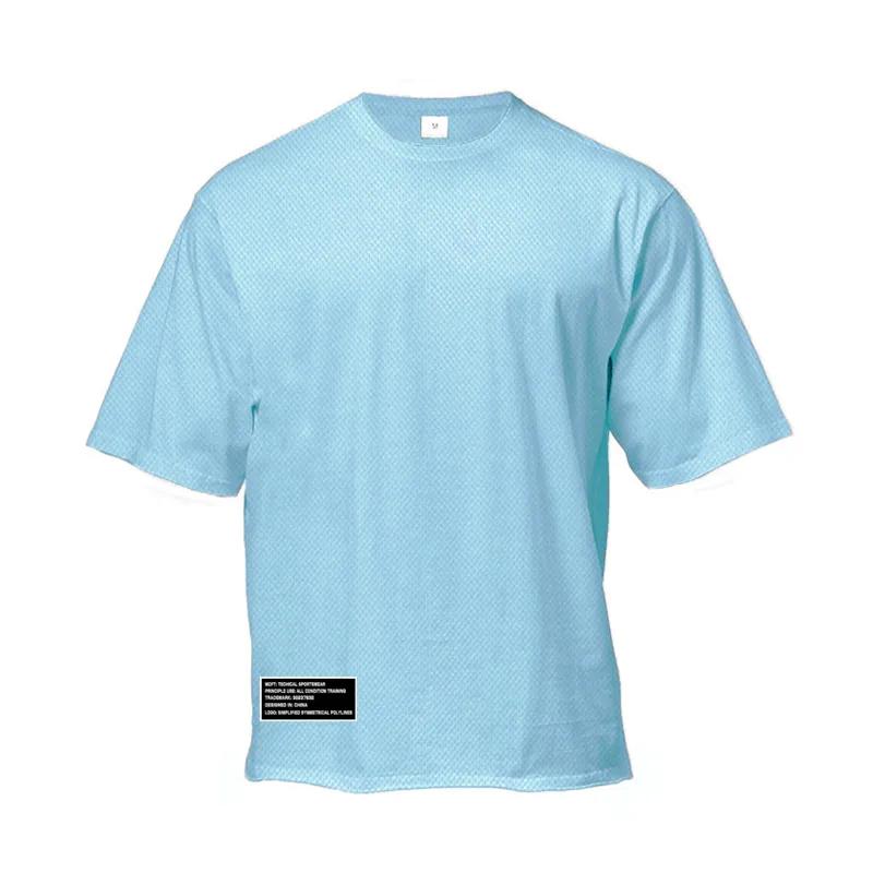 Do The Work  Summer New Brand Mens Quick-drying Mesh Bodybuilding Fitness Gym Sports Workout Large Size Loose Short Sleeve T-shirt