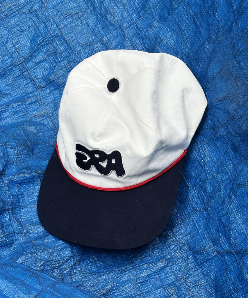 ERA Unisex Era Bubble Logo Cap - White Navy