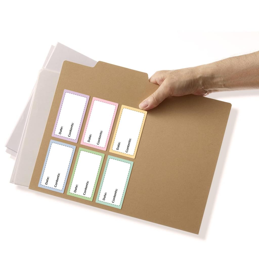 250 PCS Kitchen Food Label Stickers Roll Self Adhesive Date Marking Sticker Household Storage Tags