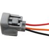 HiSport Fog Light Turn Signal Connector Pigtail 3 Wire compatible with Nissan Mazda Subaru 1PCS