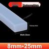 High-Temperature Resistant Transparent Silicone Rubber Sealing Strip