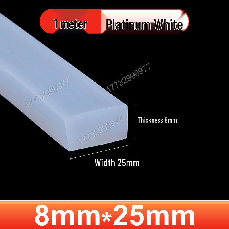 High-Temperature Resistant Transparent Silicone Rubber Sealing Strip