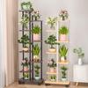 Multi-Tier Iron Art Plant Stand