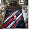 AC Mailand Bedruckter Flanell Teppich Rutschfest Weicher Polyester Boden Teppich Indoor Dekor Matte für Schlafzimmer Wohnzimmer Sofa Spielzimmer Heimdekoration