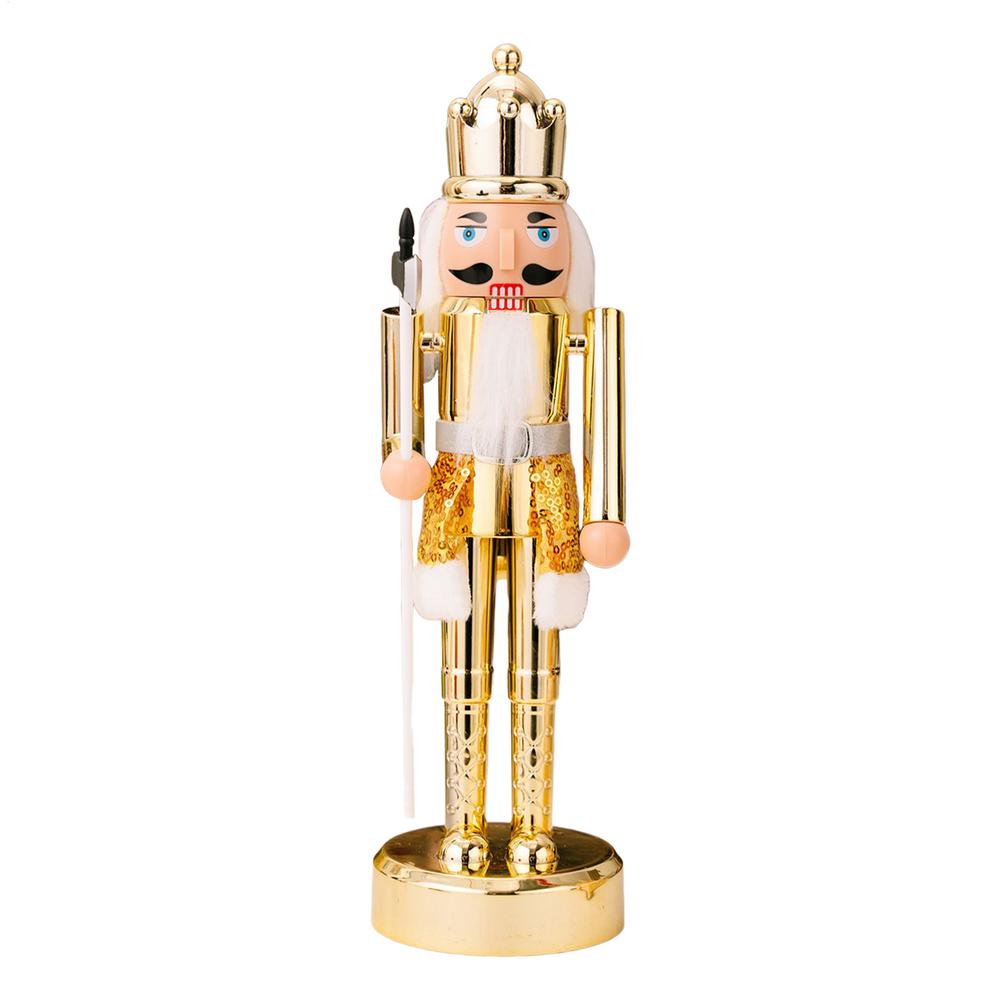 Nutcracker Christmas Decor Wood Christmas Decorations Nutcracker Holiday Party Supplies for Dormitory School Offices Apartment
