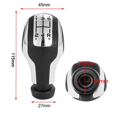 For Peugeot C2 C5 106 206 306 307 308 309 405 406 407 508 605 607 806 807 Car Styling 5 Speed Gear Stick Shift Knob
