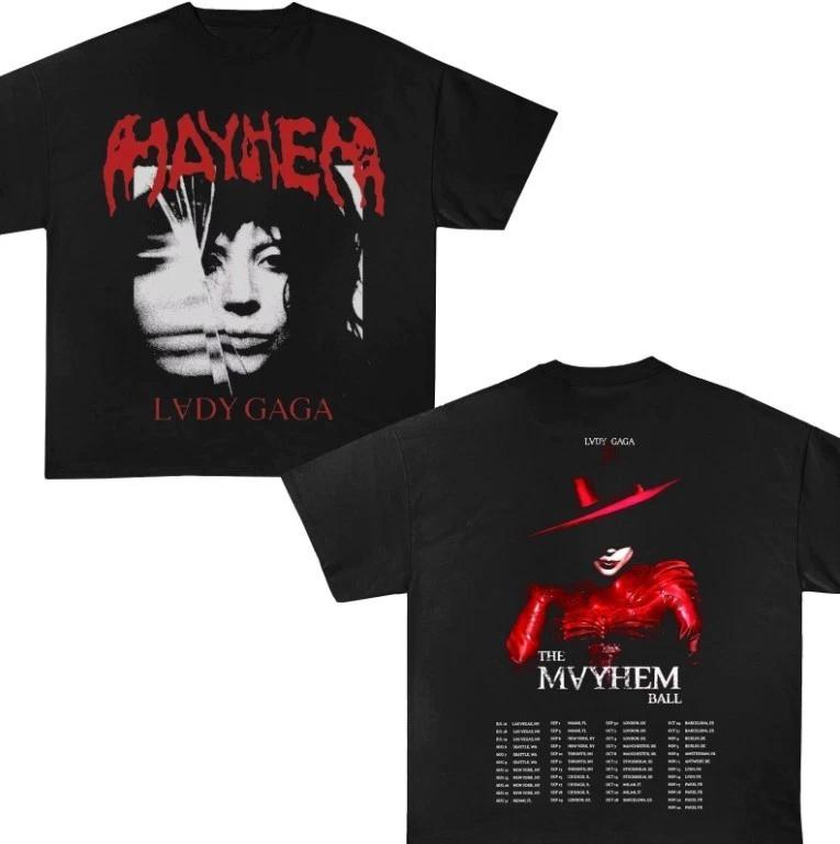 Lady Gaga the Mayhem Ball Tour Shirt, Lady Gaga Tee, the Mayhem Ball Tour Tshirt XL