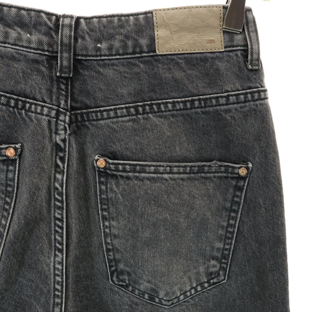 Zara Denimbukser 36 svarte jeans Dame Brukt