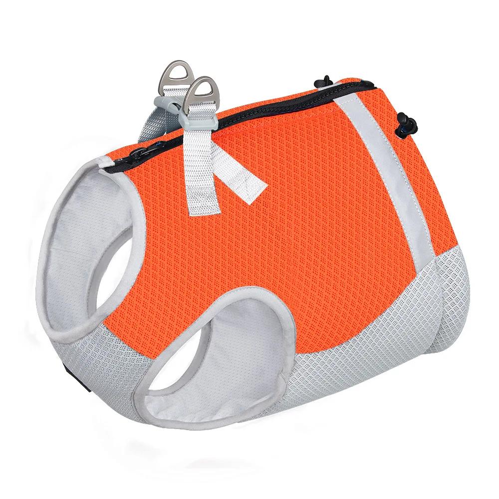 Dogs Cooling Vest Breathable Adjustable Fast Cooling Reflective Pets Ice Clothing for Summer Outdoor Hiking Walking Dogs Harness
