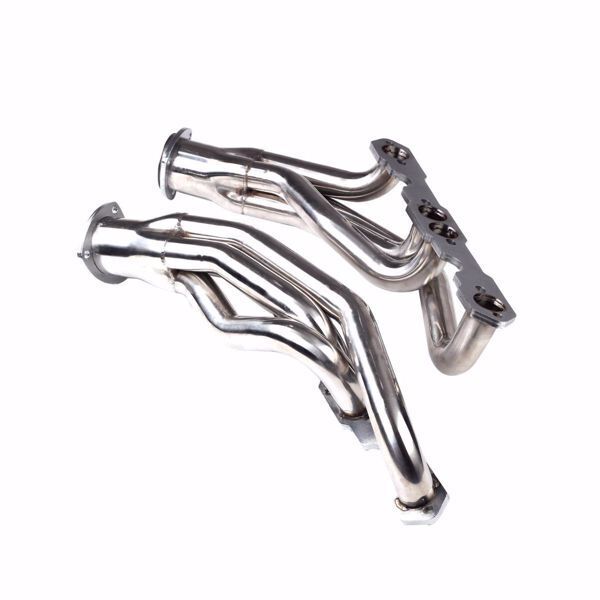 MT001037 High Quality Stainless Steel Exhaust Headers For 1988-1997 Chevy GMC 5.0L 5.7L V8 Engines C K Sliver