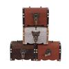Treasure Chest With Lock Vintage Treasure Storage Box Piggy Bank Organizer Saving Box Case With Lock For Home Retro Decoration