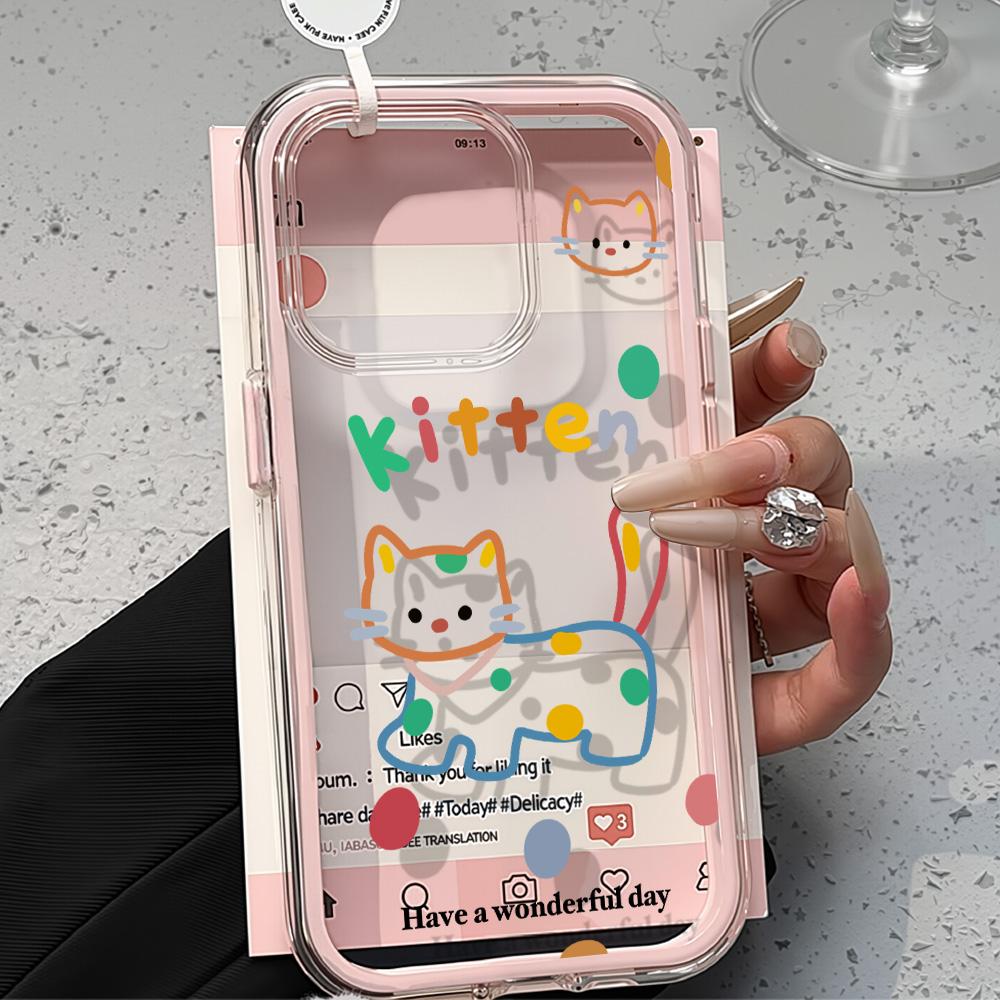 Malovaný kryt na telefon pro iPhone 17 11 12 13 14 15 16 iPhone 17 12 13 14 15 16 Pro 17 12 13 14 15 16 Pro Max  Vysoce kvalitní malovaný zvířecí roztomilý kryt na telefon