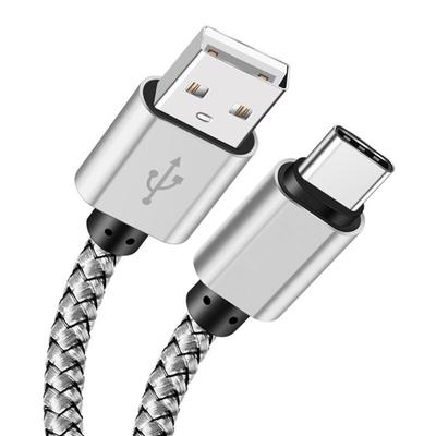 For Samsung S9 S10 Xiaomi Mi9 Mi8 Huawei Redmi Nylon Braided Fast Charging USB C Cable