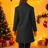 Kids' Color Mid-Length Trench Coat for Fall Winter Outerwear