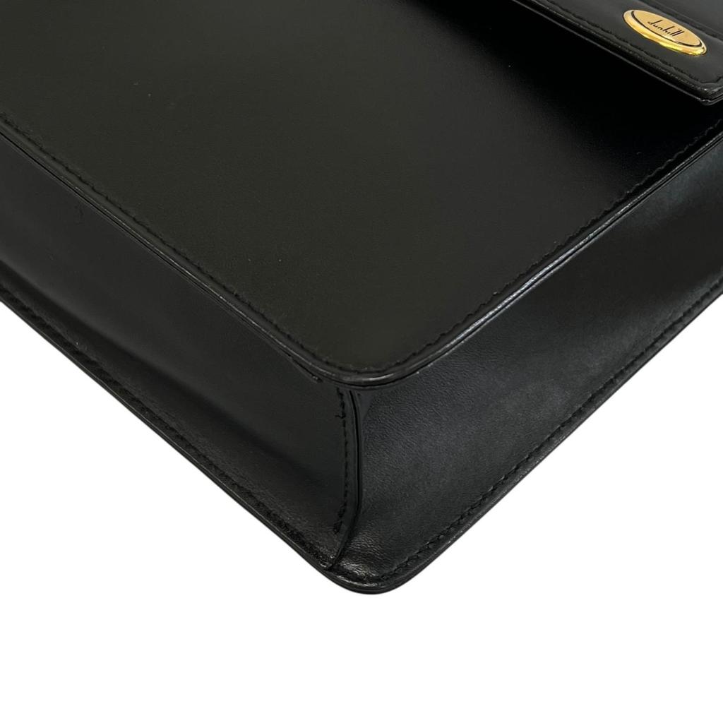 Dunhill Clutch Bag Black Mens Used
