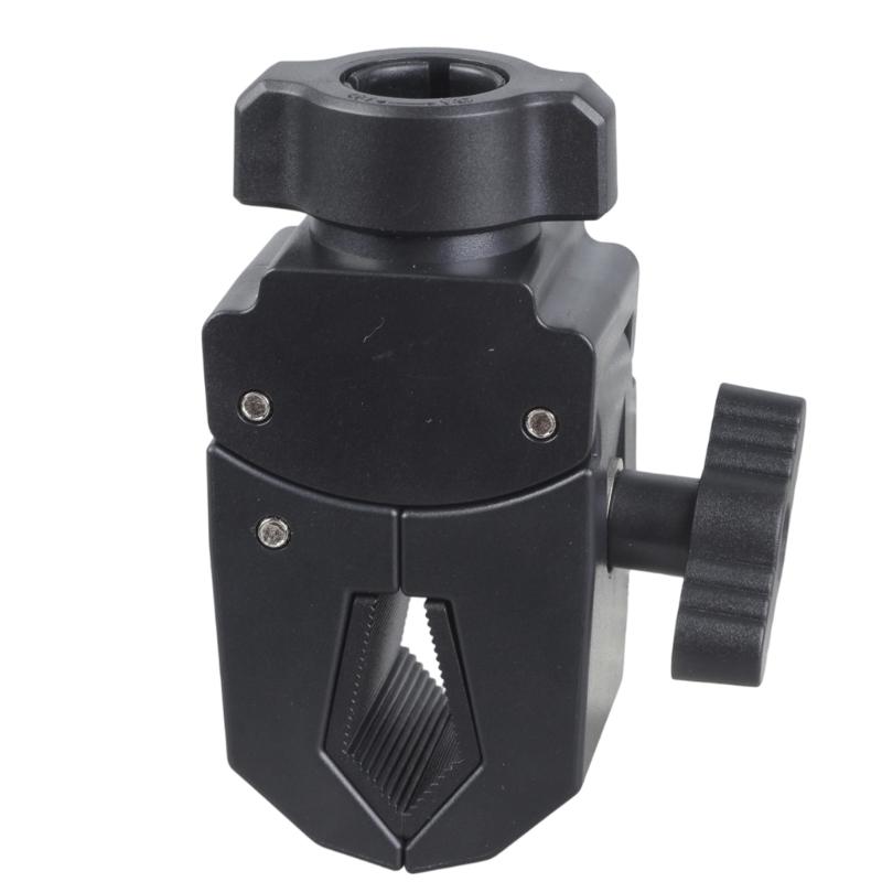 Adjustable Plastic Clamp Mount With 17mm Ball Head For Phone Holder Camera Light Stand For Motorcycle Gym Bicycles 15 40mm Tube