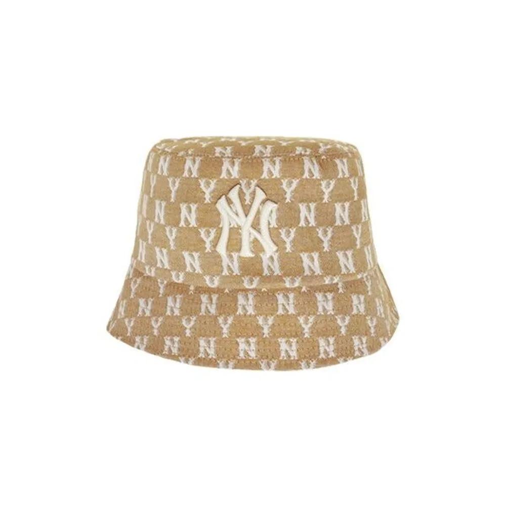 MLB Unisex Jacquard Classic Monogram Bucket Hat 32CPHV111-50B 57