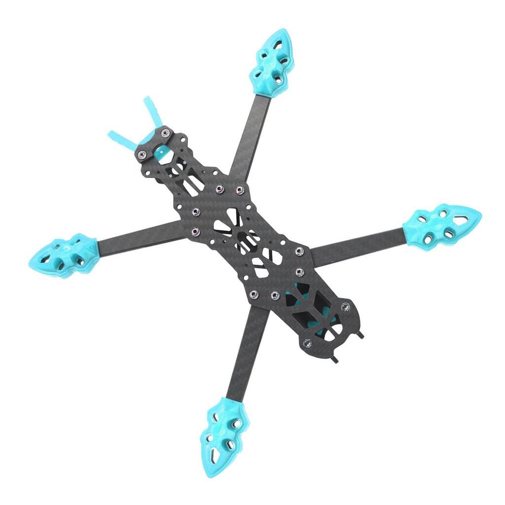 FPV Racing Drone Frame Professional 225mm Wheelbase Carbon Fiber Quadcopter Frame for RC Drone Accessories Blue