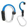 Multifunctional Hybrid Gear Clip Carabiner 360 Degree Rotating Hook Strong Buckle Camping Hiking Travel Backpack Outdoor Gadget