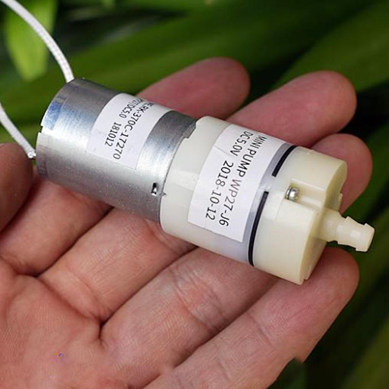 High Quality Mini Monitor Diaphragm Pump DC 5V-12V Mute Large Air Volume 370 Air Pump Oxygen Pump Aquarium Medical Fish Tank For