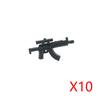 Military Weapons Accessories Building Blocks Russian Special Forces AK Rifles Tactical Bulletproof Vests Equipments Bricks Toys