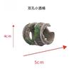 Aquarium Decorative Hideout Fish Shrimp Crayfish Reptiles PVC Hollow Log Tree Trunk Cave Small Medium Size