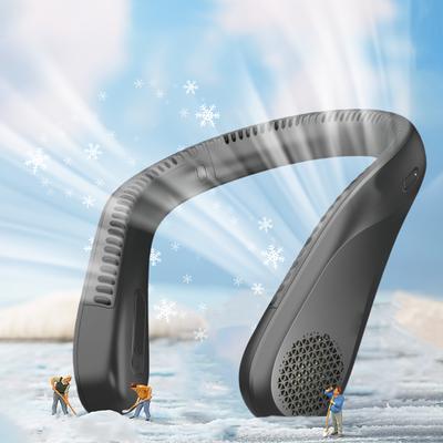 Portable Neck Fan, Cooling Neck Fans Portable Rechargeable With 5200Mah Battery Operated, 4 Speed Hands Free Bladeless Neck Fan