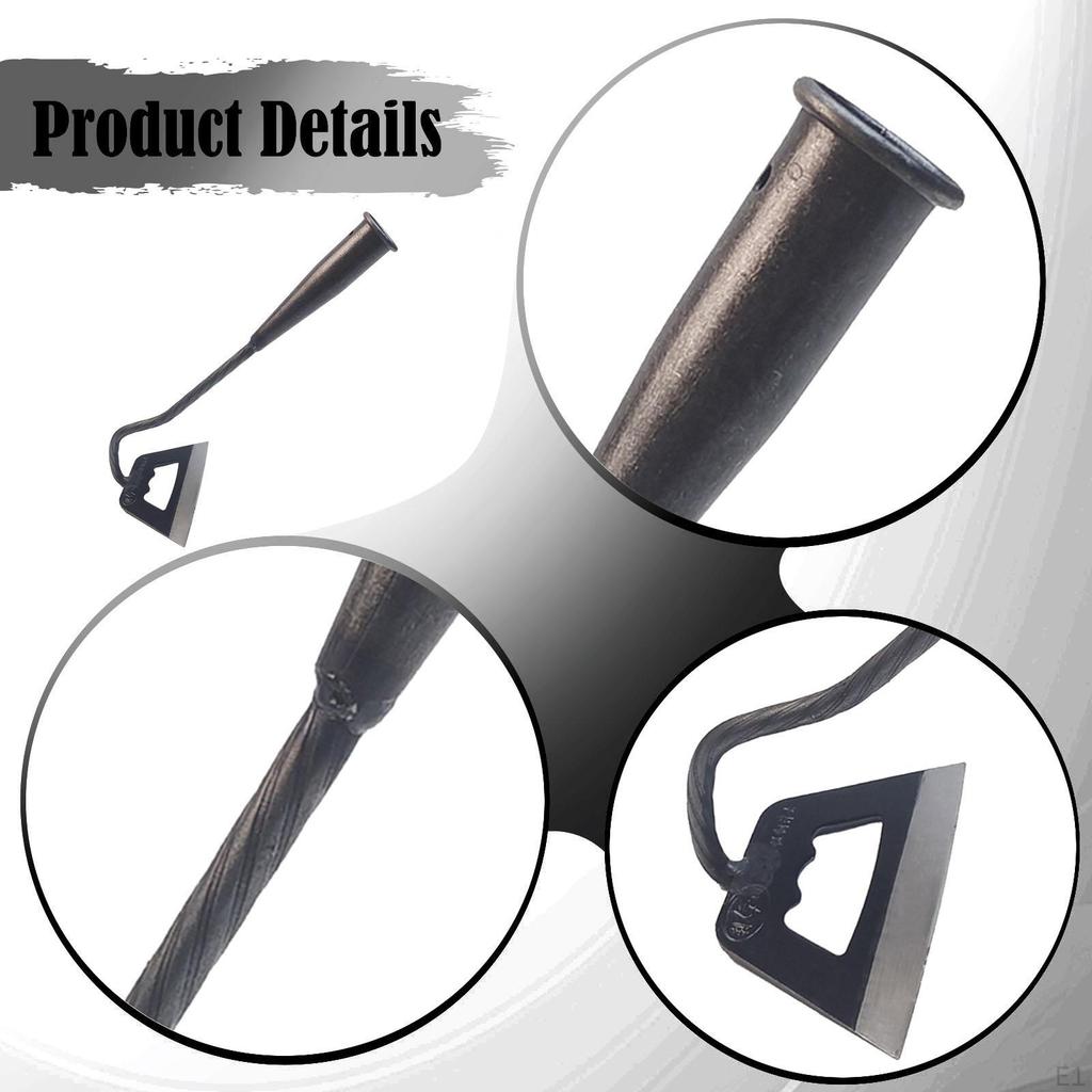 Farming Hoe Weeds Pulling Tool Grass Weeding Remover Practical Manual Weeder Removal for