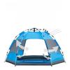 3-4-5 osob dvouvrstvé dvoudveřové kempingové potřeby Venkovní ochrana proti slunci Šestihranný automatický stan