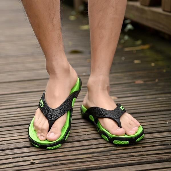 Pánské lehké sandály letní ležérní žabky