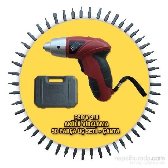 

Аккумуляторная отвертка 4,8 В, набор из 50 предметов в сумке