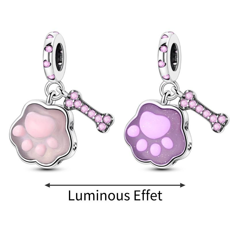 Pet Charms Copper Animal Dog Cat Bear Rabbit Elephant Charms Beads Fit 3Mm Bangle Bracelet Diy Jewelry