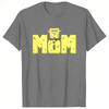 Spongebobs Mothers Day Mom Logo Unisexs T Shirts Crazy Tee Shirt Short Sleeve Round Collar TShirt 100 Cotton Original Clothes