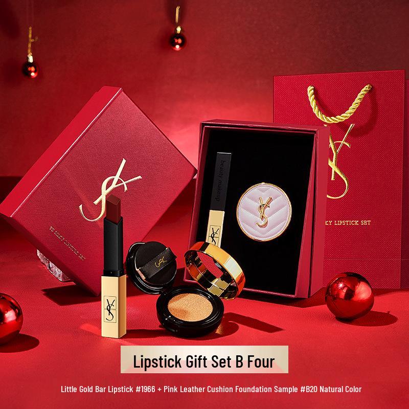 YS Lipstick Cushion Gift Box for Qixi Festival Valentine's Day or Best Friend's Birthday - High-End Custom Gift Box
