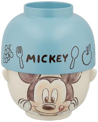 Disney Mickey Mouse Polévková sada Velká 480ml Mísa/Čaj cca. SAN3247-1