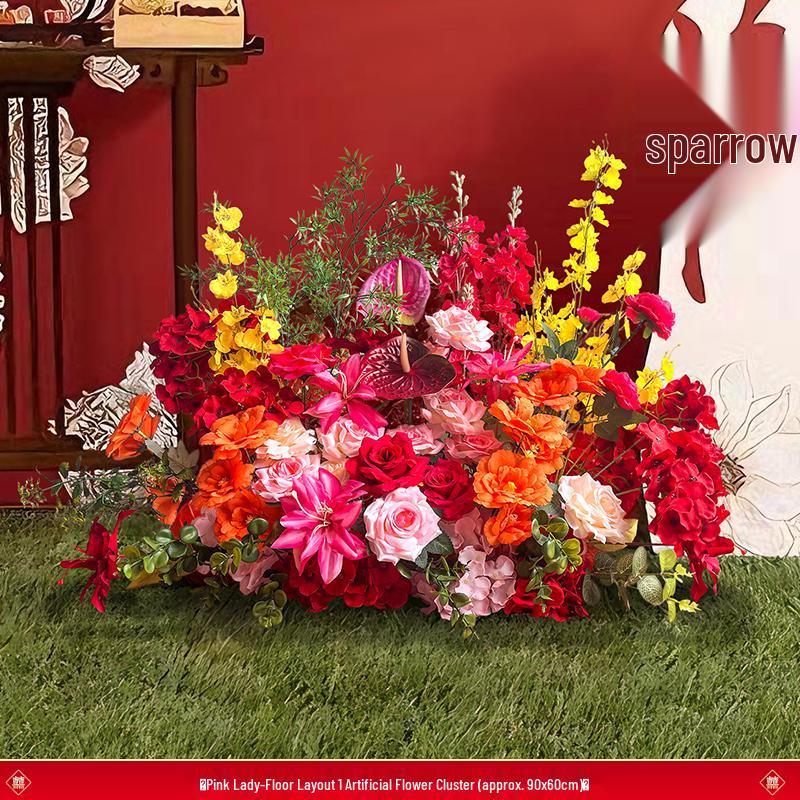 Wedding & Engagement Floral Arrangement - Courtyard & Living Room Decor Ornaments