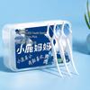 Fawnmum Noble Tiger Double Line Mint Dental Floss Picks, 10-Box Pack