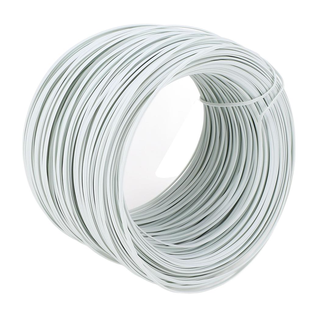 Reinforcing Steel Tying Wire 0.55 Flat Type 85m Length Galvanised Iron and PVC   Tie Wire